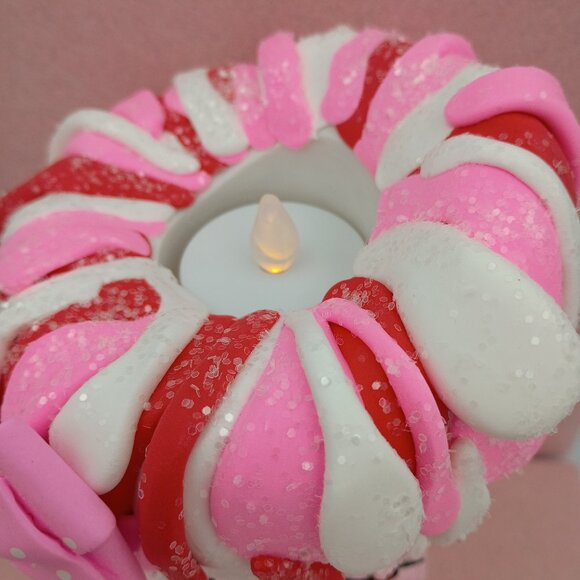 Peppermint Lady Christmas Candle, Christmas Decor, Home Decor, Christmas Candle - Picture 8 of 11